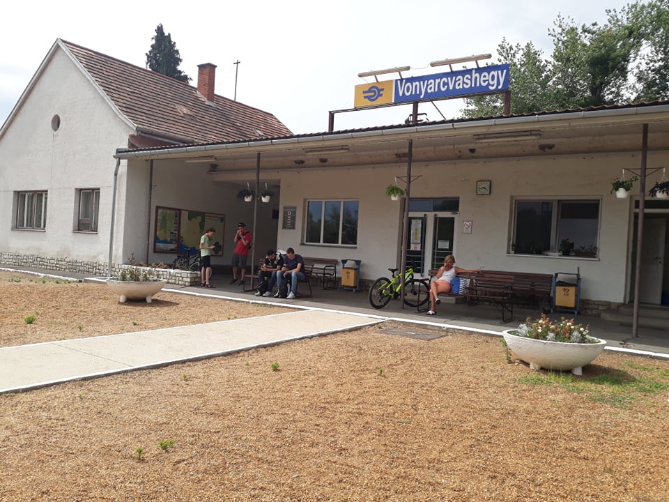 Vonyarcvashegy, vasútállomás Fotó: Szaniszló Hajnalka