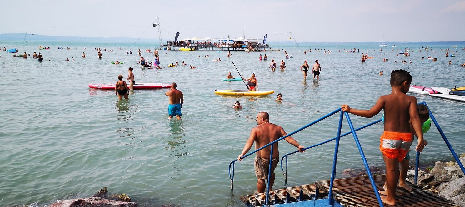 Brutal heat was measured for 36 days this summer at Lake Balaton