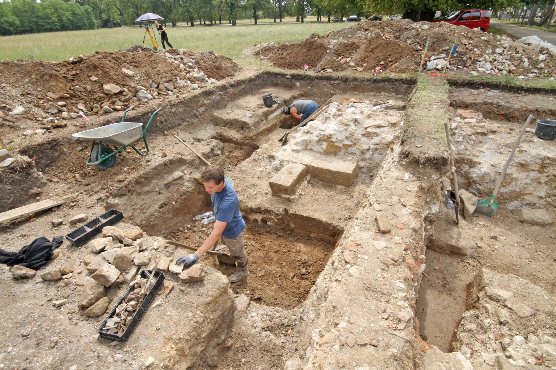 A nyugat-balatoni fenékpusztai ásatás a római korba repít vissza