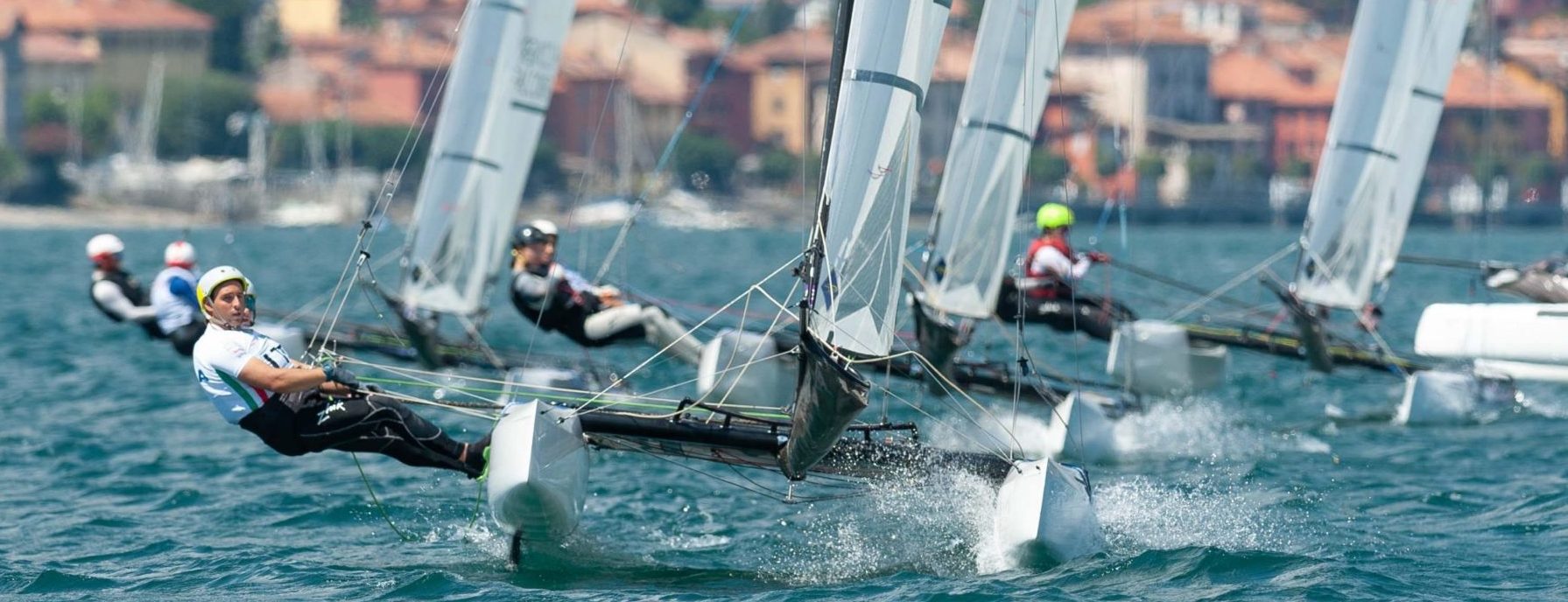 Olimpiai hajóosztályok versenyeznek Balatonfüreden Fotó: Renato Tebaldi / 49er, 49er(FX), Nacra17 Junior Worlds 2022