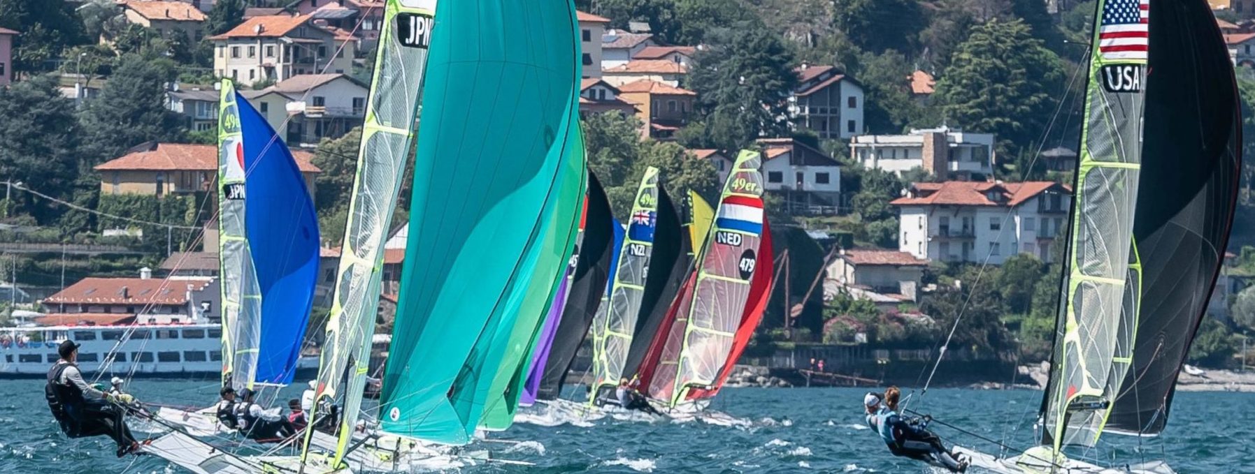 Olimpiai hajóosztályok versenyeznek Balatonfüreden Fotó: Renato Tebaldi / 49er, 49er(FX), Nacra17 Junior Worlds 2022
