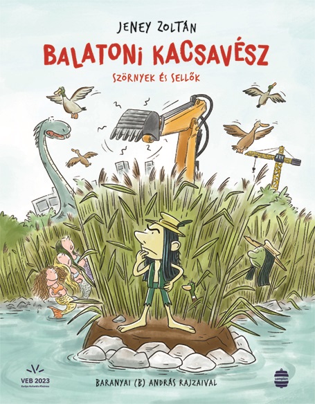 Szörnyek és sellők mentik meg a Balatont egy új mesekönyvben