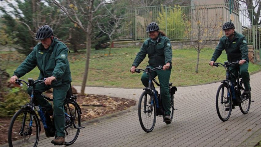 Elektromos kerékpárok segítik a zalai természetvédelmi őrszolgálat munkáját