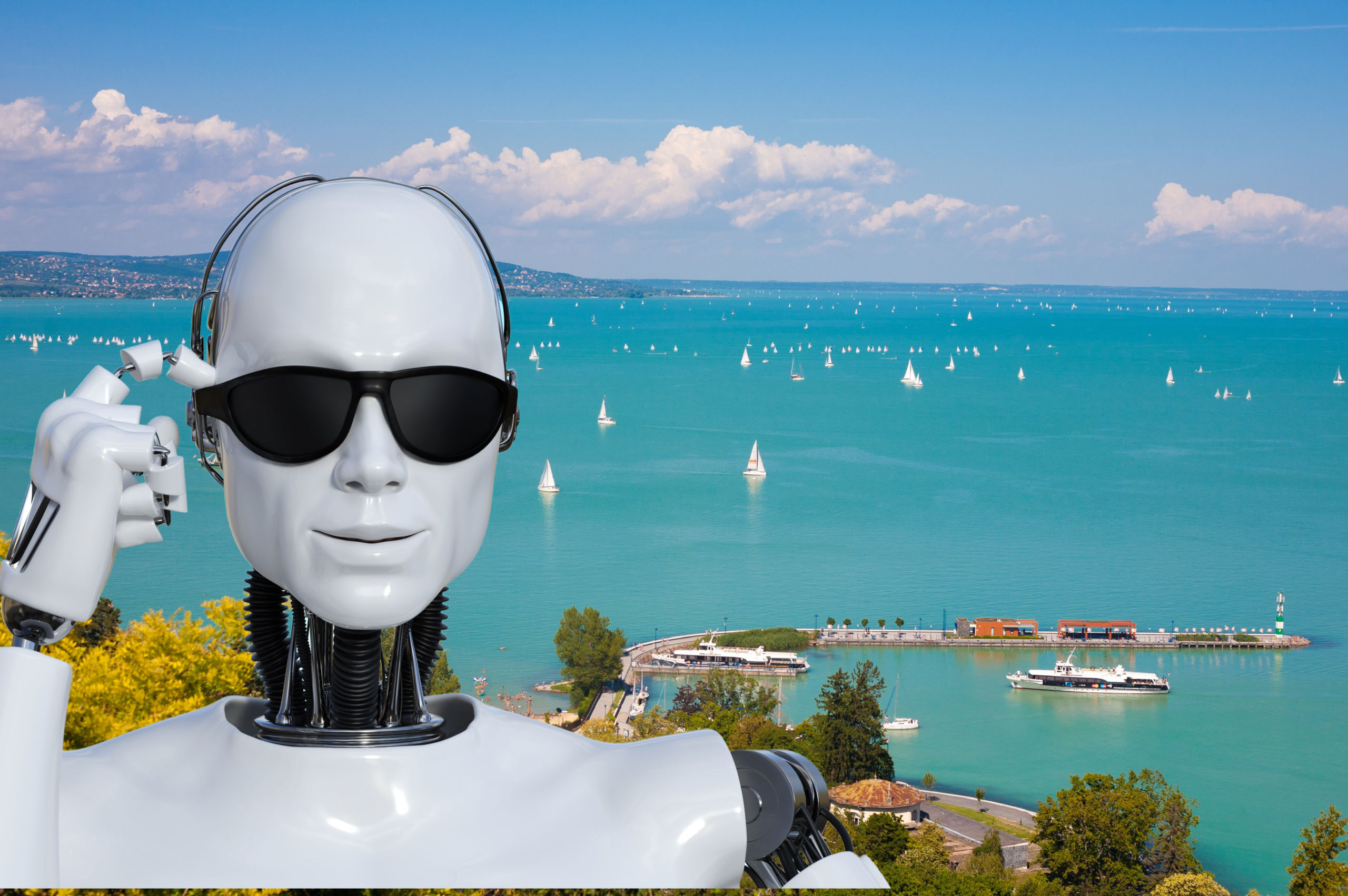 Bepillantás a jövőbe: balatoni nyaralás 2070-ben – a mesterséges intelligencia szerint