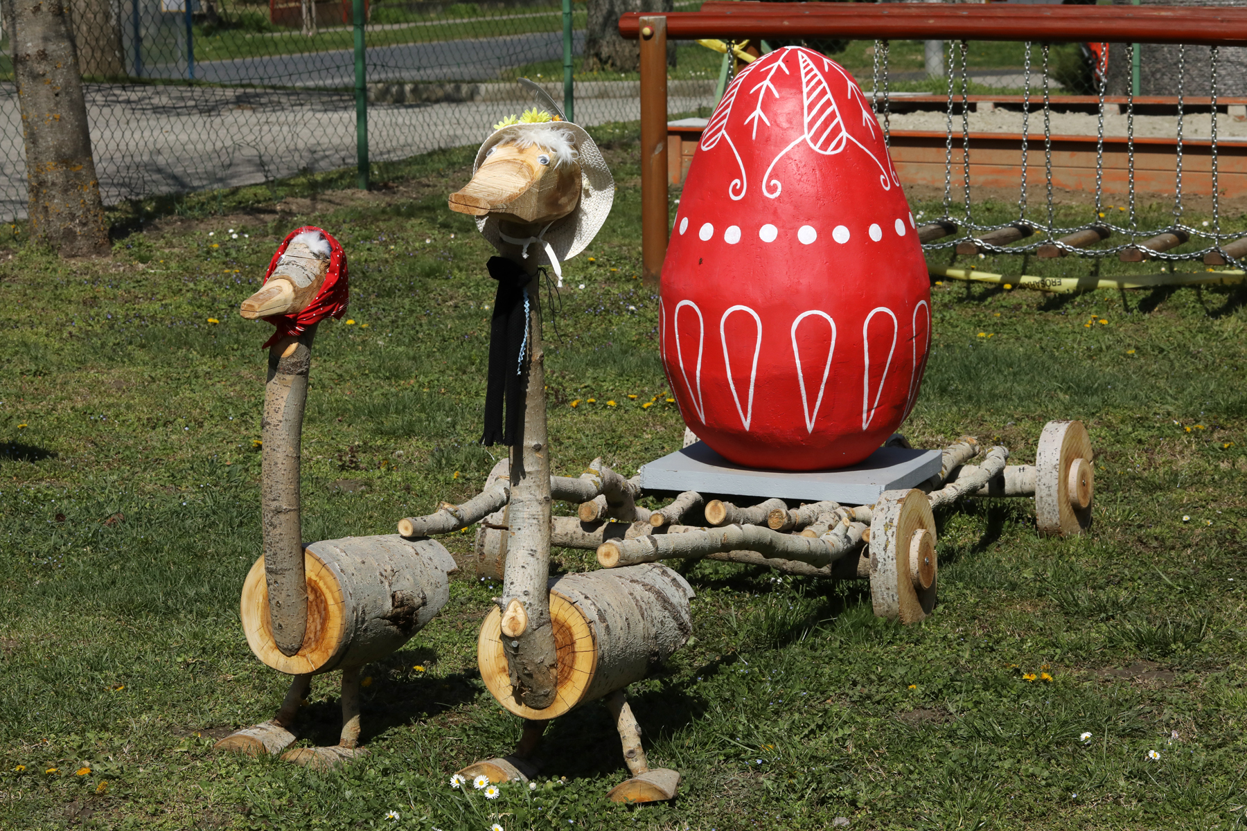 Húsvéti játszótér Balatonberényben