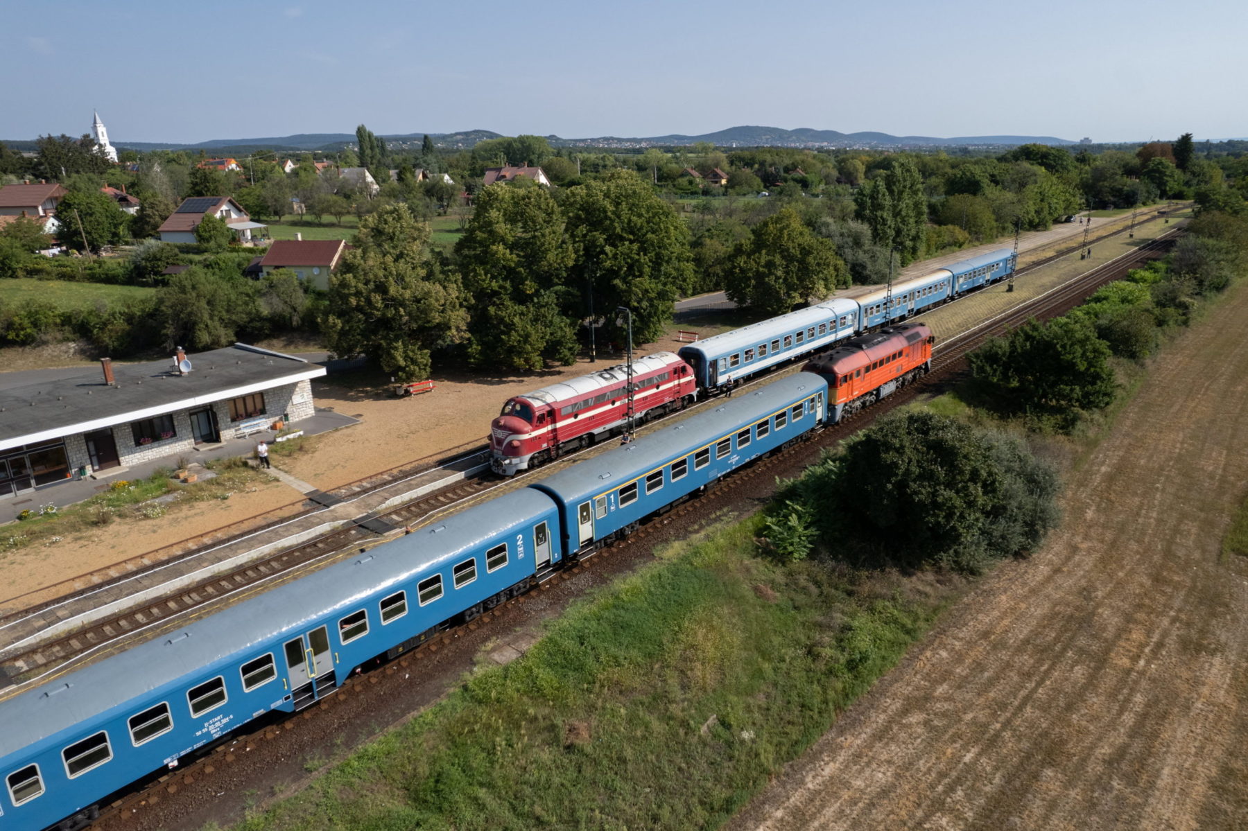 Módosul az észak-balatoni vonatok menetrendje hétvégén