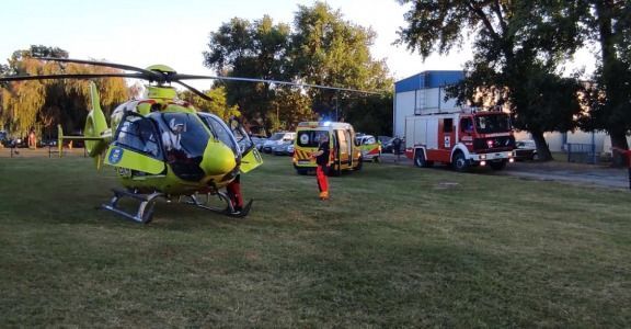 Ismét leszállt a mentőhelikopter – most Lellén